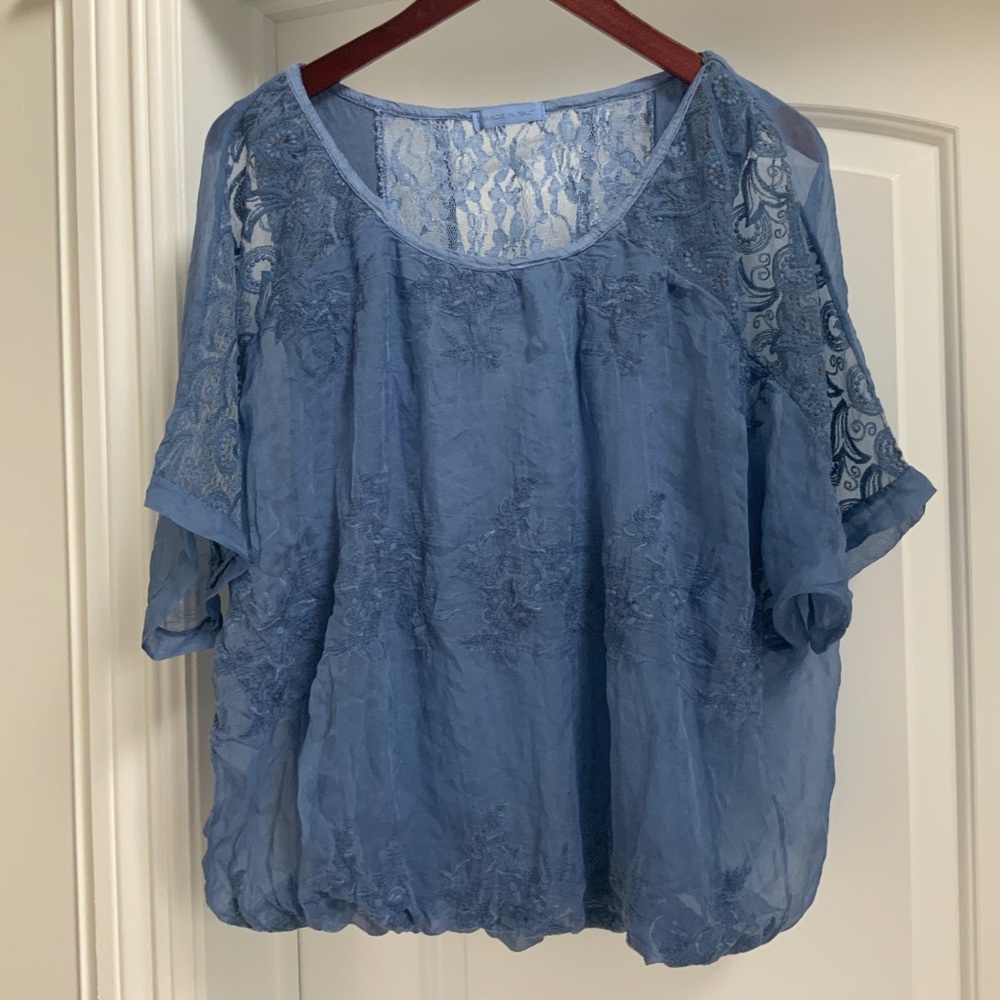 Made in Italy Silk blend top